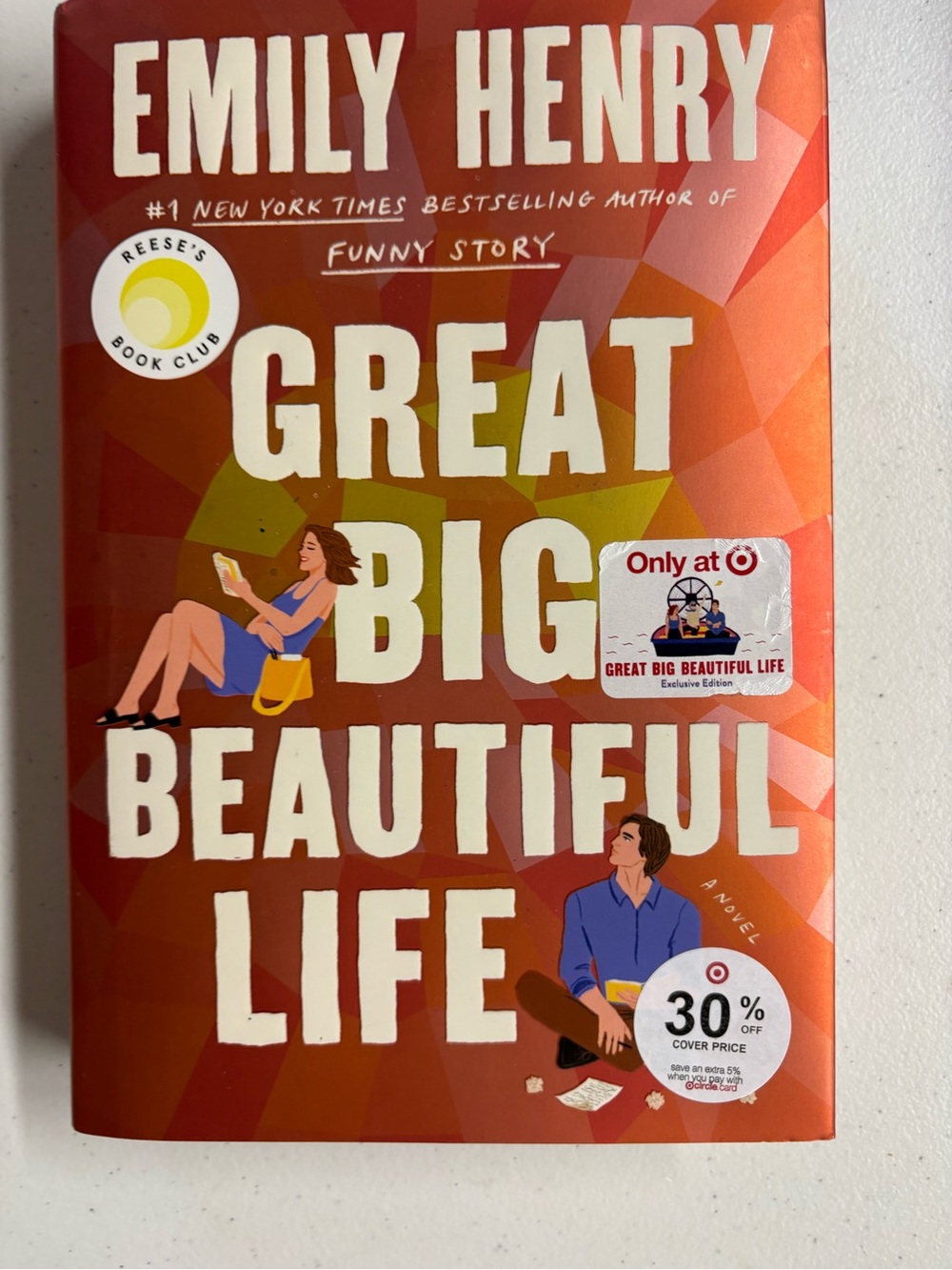 Great Big Beautiful Life by Emily Henry hardcover book